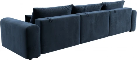 Диван прямой Лига-056 НПБ Лонг Лига Диванов (Велюр) арт.129137