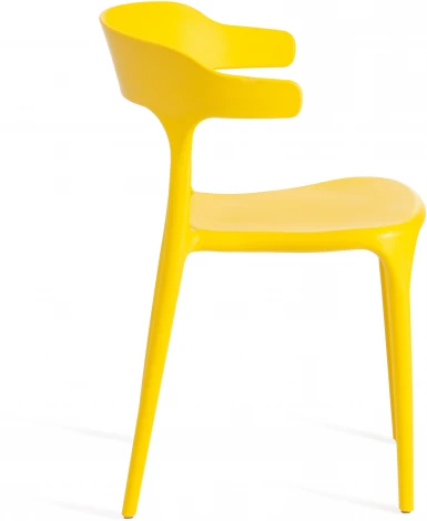 Стул TON (mod. PC36) пластик, 49,5 х 50 75,5 см , Yellow (Желтый) 11 Tetchair 19326