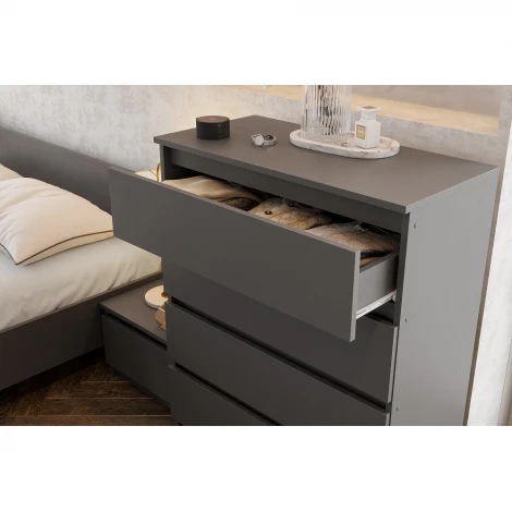 Спальня Арника Денвер графит. Комплект 1