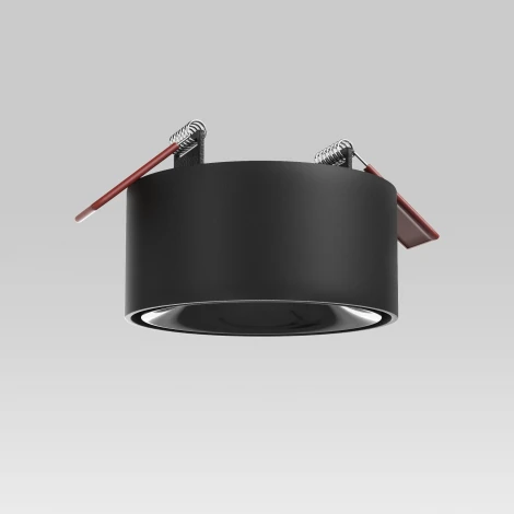 Светильник встраиваемый светодиодный Elektrostandard Glam 25095/LED 10W 4000K черный (220V, круглые)