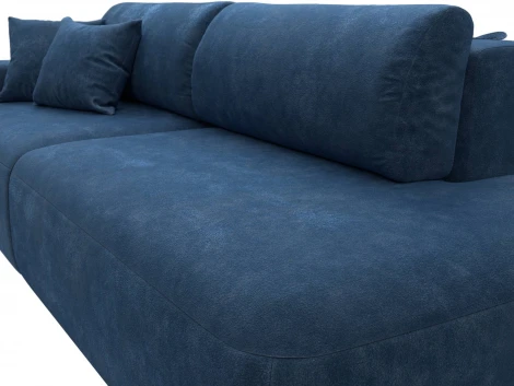 Диван прямой Лига-036 НПБ Модерн подлокотник слева Лига Диванов (Велюр) арт.127707L