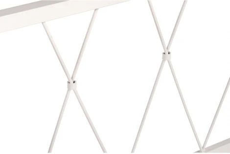 Полутораспальная кровать Woodville Иоханна 18 140х200 белая 511604