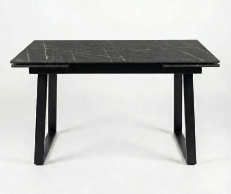 Стол DikLine DZ160 Камень Пьетра Гриджиа чёрный/черные (2 уп.) 00-00084588