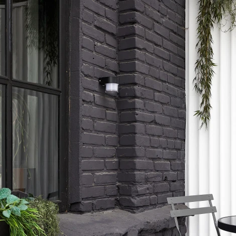 Настенный уличный светильник 4000K Uniel ULU-P21A-5W/4000K IP65 BLACK