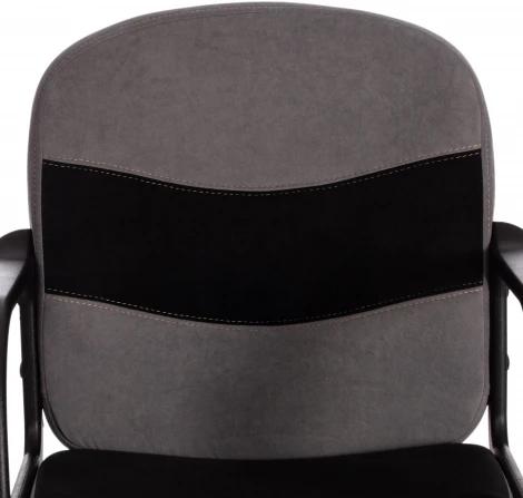 Кресло BAGGI PA флок , серый/черный, 29/35 Tetchair 19512