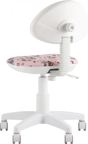 Кресло компьютерное детское УМКА Girls пластик белый Stool Group (арт.УТ000038770)