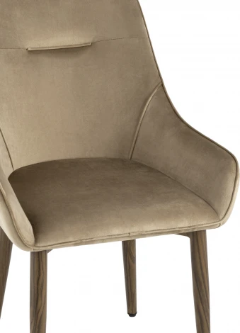 Стул Диана велюр бежевый 4 шт Stool Group (арт.УТ000037399)
