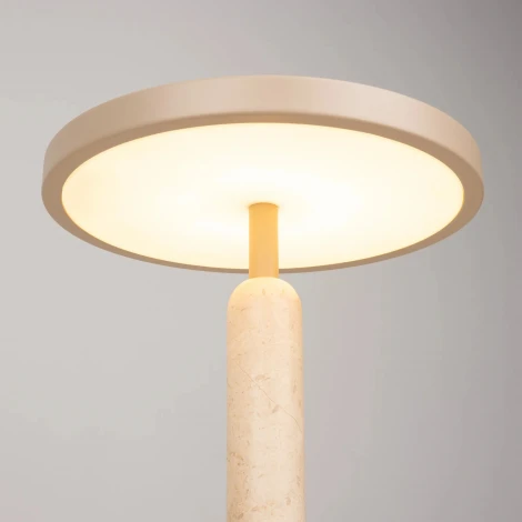 Настольная лампа SP-ALYSS-TAB-R22.5x30-5W Warm3200-MIX (BG-BG, 110 deg, 230V) (Arlight, IP20, Мрамор) 061706