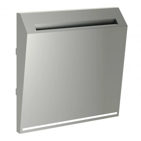 Накладка для выключателя карточного (сталь) Voltum S70 VLS002605