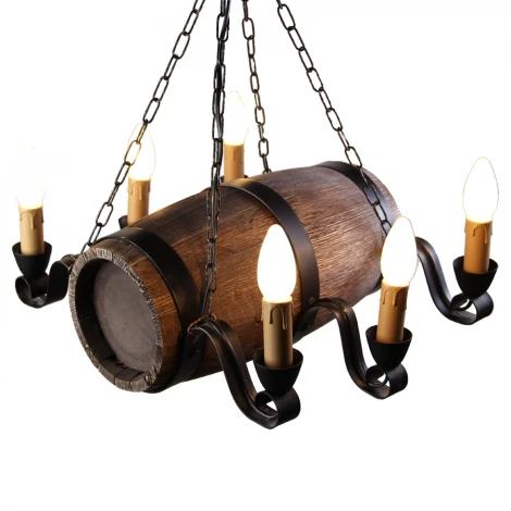 Подвесная люстра Дубравия Бочонок 187-64-16