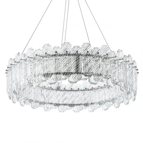 Подвесная люстра светодиодная хрустальная с регулировкой цветовой температуры Modelux MODELUX ML.350.800 CR