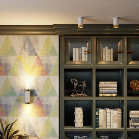 Бра Odeon Light Hightech 4286/2W (220V, круглые)