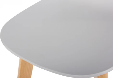 Стул Gracia белый с деревянными ножками Bradexhome арт.FR 0031