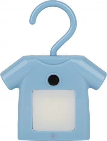 Ночник светодиодный с выключателем на батарейках ЭРА NLED-485-1W-SW-BU