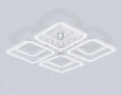 Потолочная люстра светодиодная на штанге с пультом Ambrella ACRYLICA FA8948 (регулировка яркости, 220V)