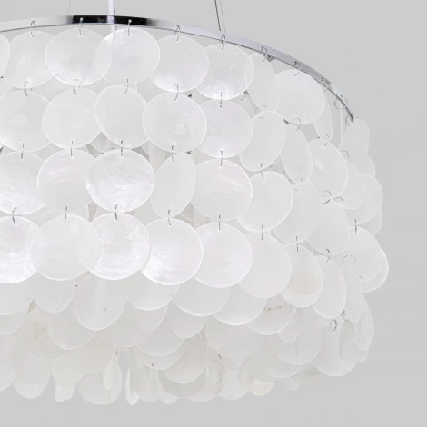 Подвесная люстра с перламутром Eurosvet Sandra 60005/4