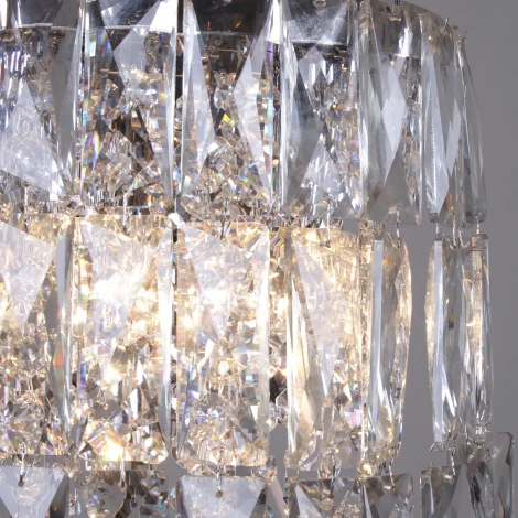 Подвесная люстра хрустальная ILLUMICO IL5063-400PZF-25 CH ELITE