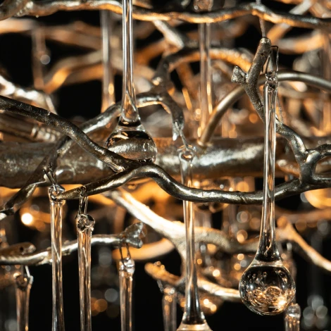 Подвесная люстра Loft IT Bijout 10068/800 SG (220V, на тросе, ветки)