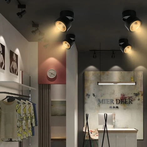 Потолочный светильник круглый Agenda Black+Gold 10W ImperiumLoft Agenda01 (191830-26) (LED, 220V)