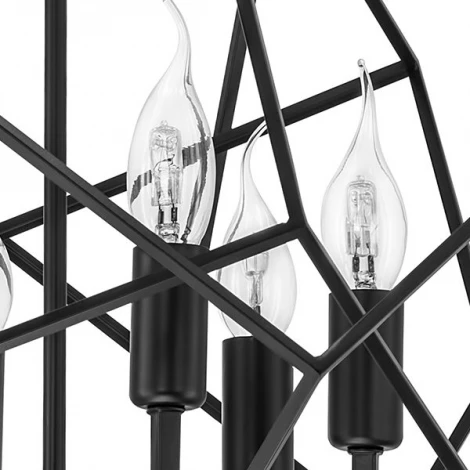 Подвесная люстра Lightstar Gabbia 732267 (220V, на цепи, подсвечник, свеча)