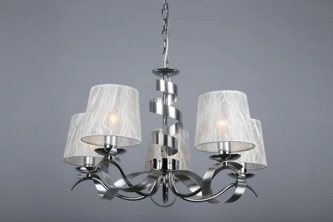 Подвесная люстра Omnilux Frosinone OML-61703-05 (220V, на цепи, ленточки)