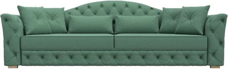 Диван прямой Артис (Зеленый/Рогожка) Лига Диванов арт.123265