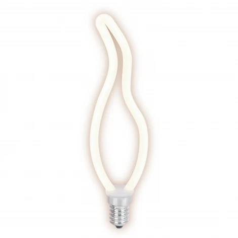 Лампочка светодиодная филаментная белая свеча на ветру E14 4W Thomson Deco Tail Candle TH-B2390