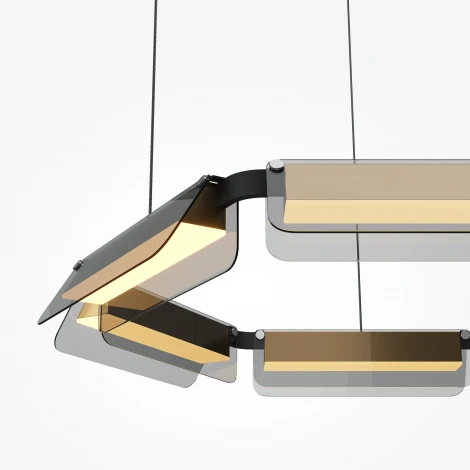 Подвесной светильник Maytoni Flat MOD296PL-L40BS3K (LED, 220V, на тросе)