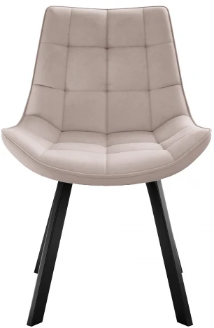 Стул DikLine 263 поворотный, B03 BEIGE, ножки черные