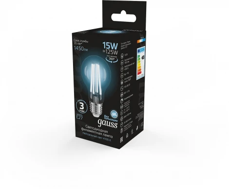 Лампочка светодиодная филаментная Gauss 102902215