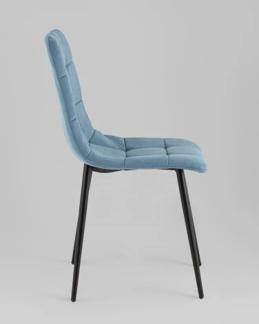 Стул Одди Original велюр пыльно-синий Stool Group УТ000042278