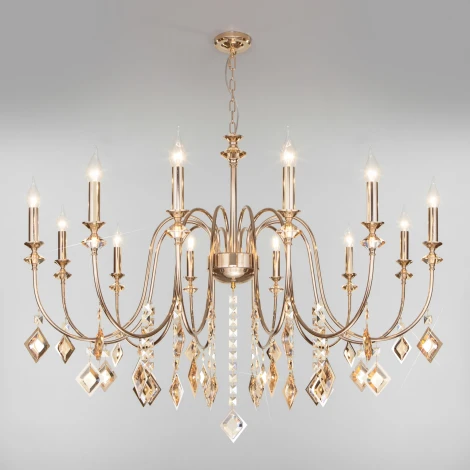 Подвесная люстра Eurosvet Telao 10120/12 золото