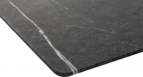 Стол R-Home Пеле раздвиж. 120-160 Мрамор графит