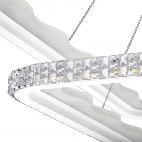 Подвесная люстра светодиодная с ДУ Ritter Lucido 51646 4