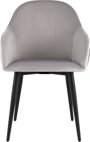 Стул Новел New велюр светло-серый Stool Group арт.УТ000040036