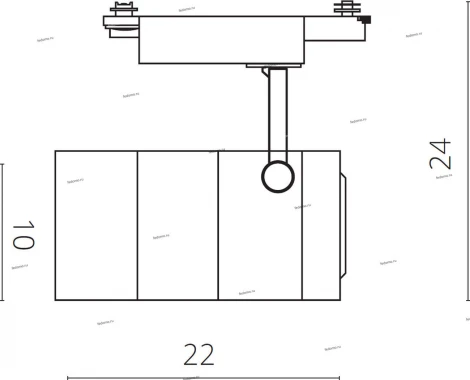 Трековый светильник Arte Lamp Cinto A2712PL-1WH (LED, 220V)