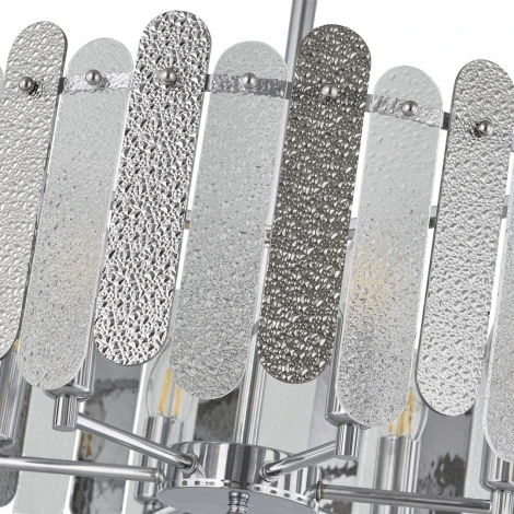 Подвесная люстра хрустальная на штанге Arte Milano Sorrento-3109 373109/6/350/500 CR (220V)