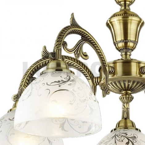 Потолочная люстра N-Light 137 137-05-53 бронза