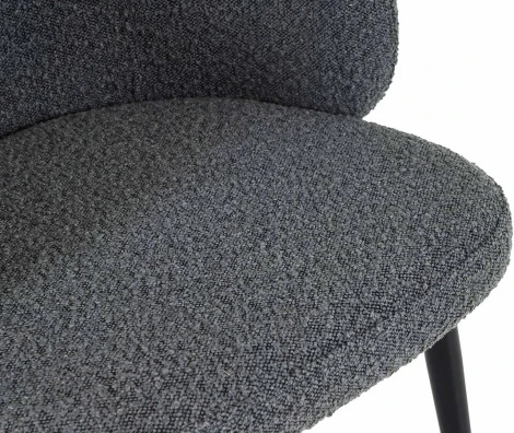 Стул Emma ОГОГО Обстановочка! (Металл,Букле/Темно-серый) арт.923233