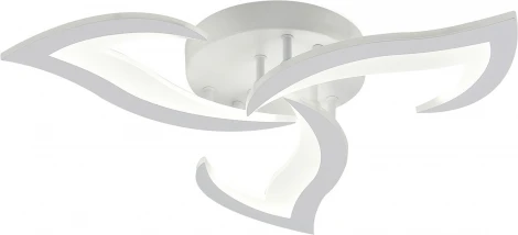 Потолочная люстра Natali Kovaltseva Simply LED LAMPS 81401 с пультом ДУ 60W, белый, LED (регулировка яркости, 220V)