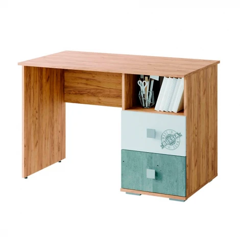 Стол письменный БТС Тренд ПС-02, крафт/бетон