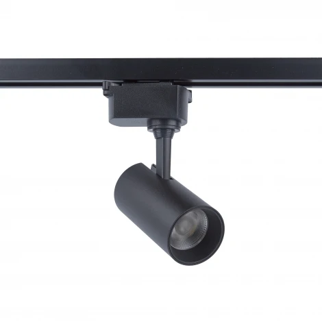 Трековый светильник однофазный, светодиодный. 720 Лм. 4000К Корпус черный Volpe ULB-Q230 ULB-Q230 9W/4000К BLACK