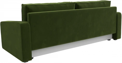 Диван прямой Лига-009 (Зеленый/Микровельвет) Лига Диванов арт.118051