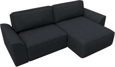 Диван угловой Лига-048 НПБ Лига Диванов (Замша) арт.128284