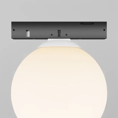 Трековый светильник магнитный 3W 24V Maytoni Luna TR185-1-3W2.7K-B (LED, шар)