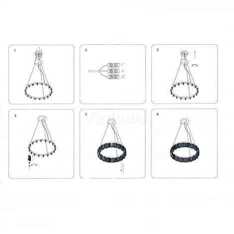 Подвесной светильник Lightstar Nibbler 812186 (220V, на тросе, цветы)