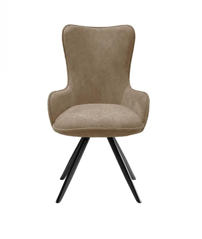 Стул DikLine 333 поворотный TW05 капучино, ножки черные 00-00084729