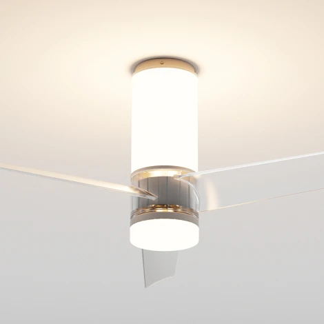 Потолочная светодиодная люстра с вентилятором и пультом Mantra Up Down 9062