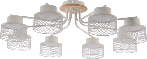 Потолочная люстра Rivoli Mona 9194-308 8хGX53 15 Вт