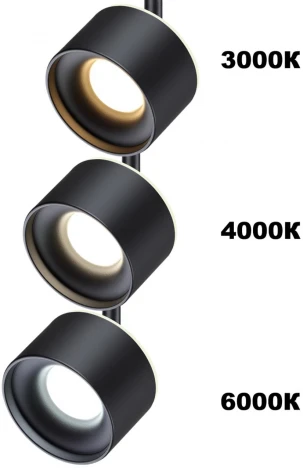 Трековый светильник Novotech Giro 358974 (LED, 220V, круглые)